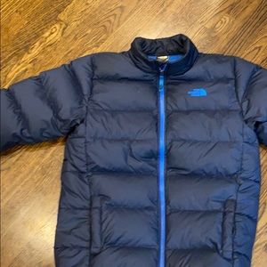 Boys puffer coat size 18 N. face